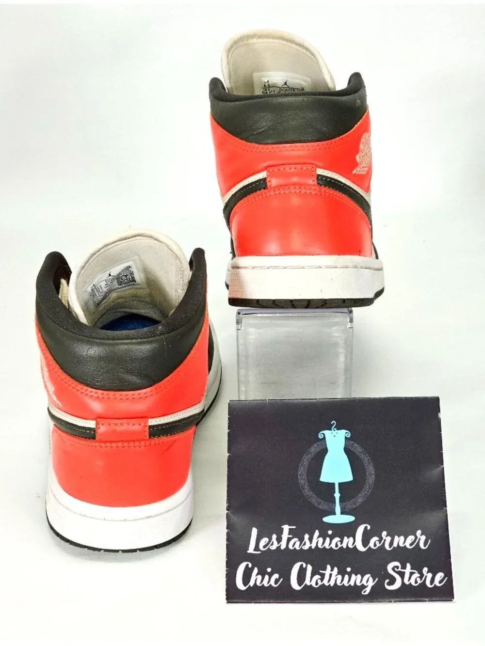Nike Air Jordan 1 Mid SE Light Orewood Brown Sneakers Leather Size 6.5 Young 010 - Picture 7 of 16